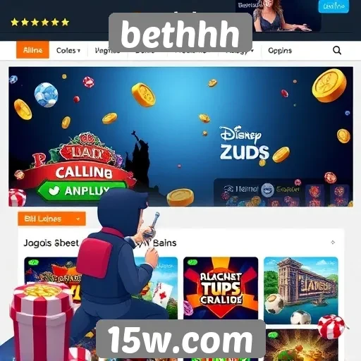 Recursos interativos e funcionalidades do site de jogos bethhh